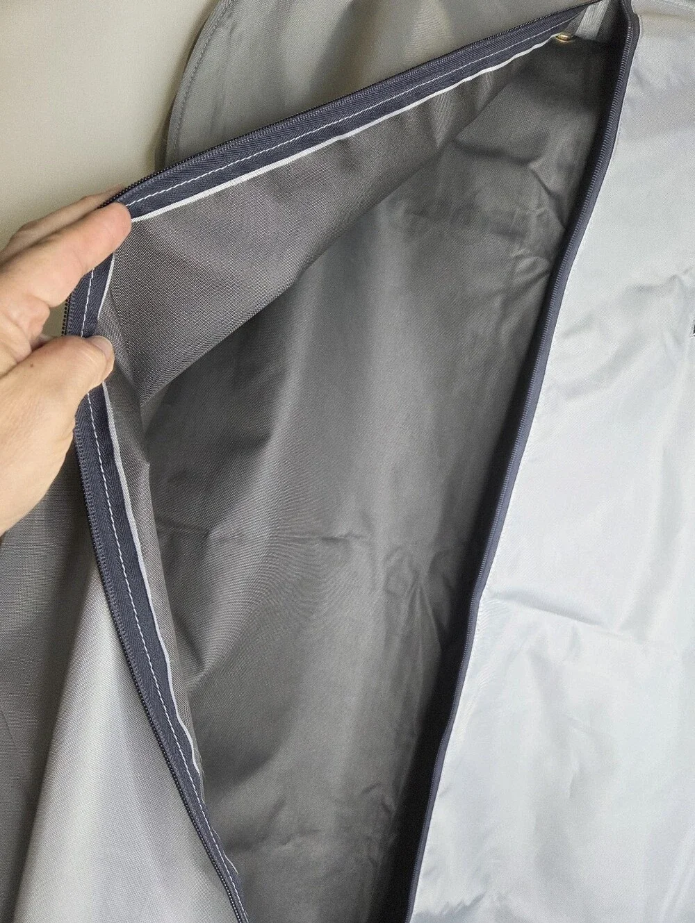 Tom Ford Gray Travel Garment Bag Cover with Logo - For Gown Or Long Dress